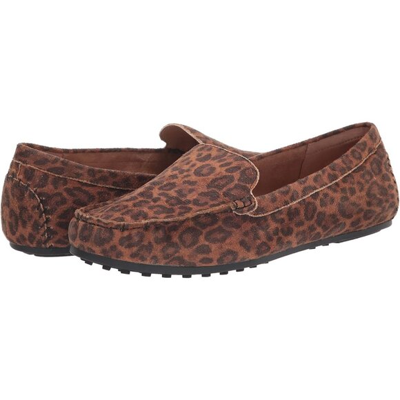 Aerosoles Women Multi Leopard  Closed Rounded Toe Over Drive Flats Loafer Shoes - Picture 7 of 8